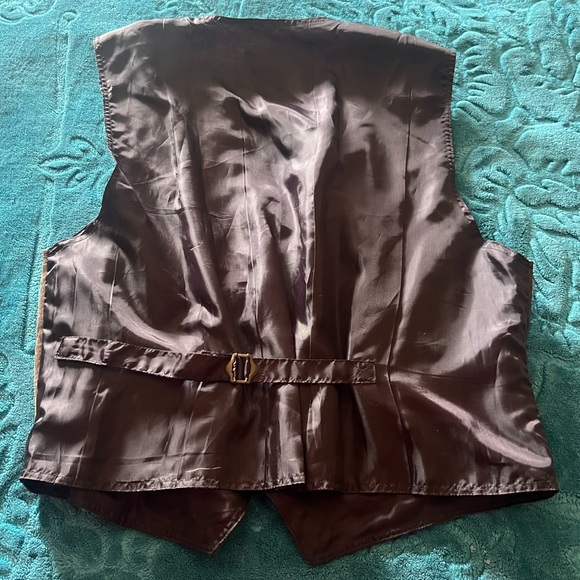Basic Editions Leather Vest - Picture 5 of 5